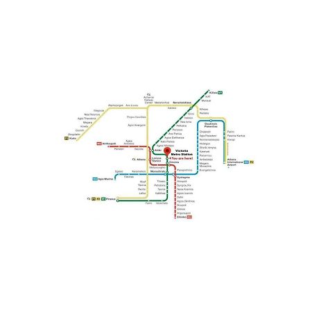Superior Central Apt|3Min To Metro|Ac|Netflix|Imac Athens Luaran gambar
