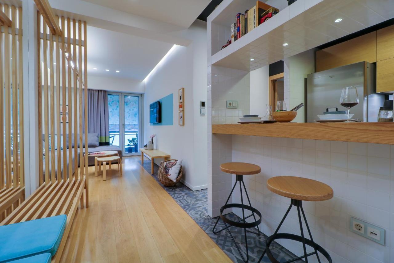 Superior Central Apt|3Min To Metro|Ac|Netflix|Imac Athens Luaran gambar