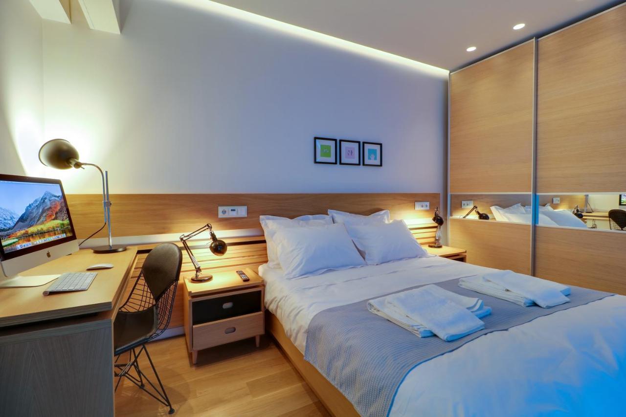Superior Central Apt|3Min To Metro|Ac|Netflix|Imac Athens Luaran gambar