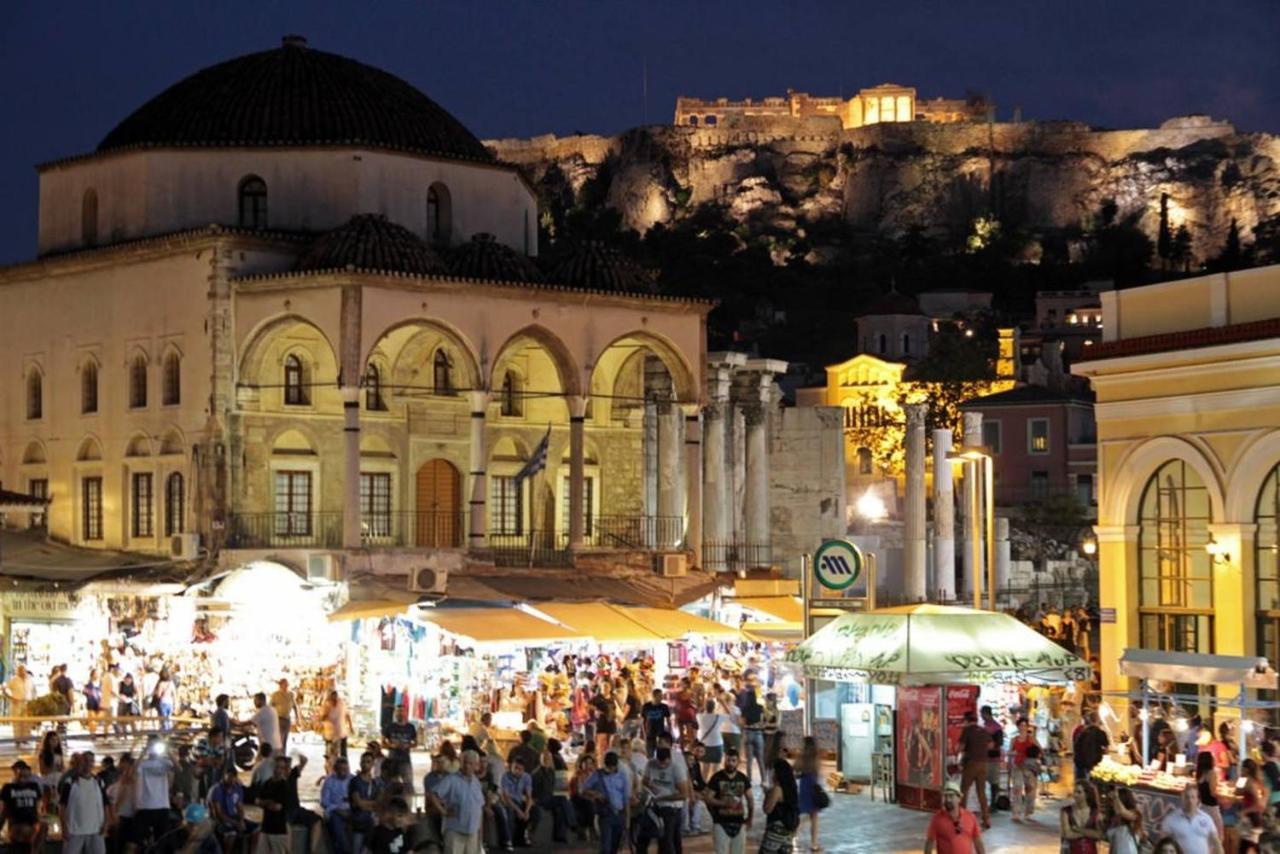 Superior Central Apt|3Min To Metro|Ac|Netflix|Imac Athens Luaran gambar