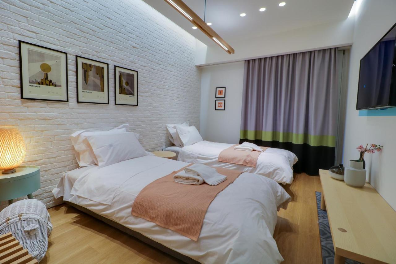 Superior Central Apt|3Min To Metro|Ac|Netflix|Imac Athens Luaran gambar