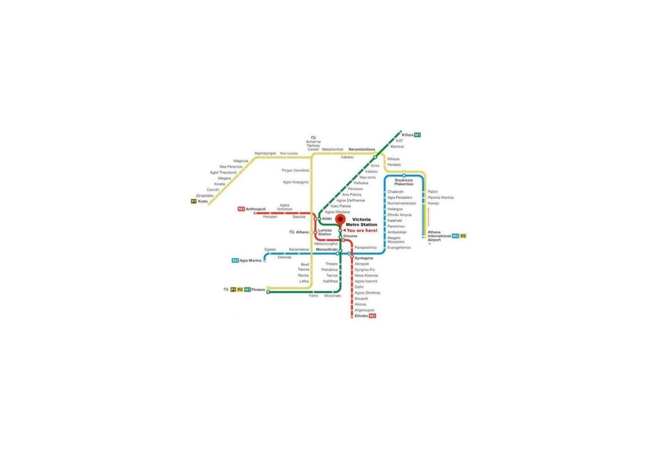 Superior Central Apt|3Min To Metro|Ac|Netflix|Imac Athens Luaran gambar